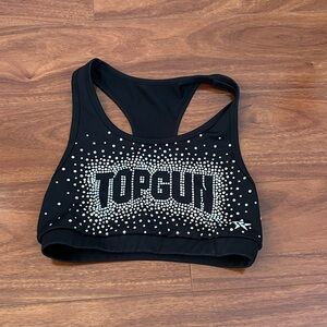 top gun rebel sports bra, great condition!